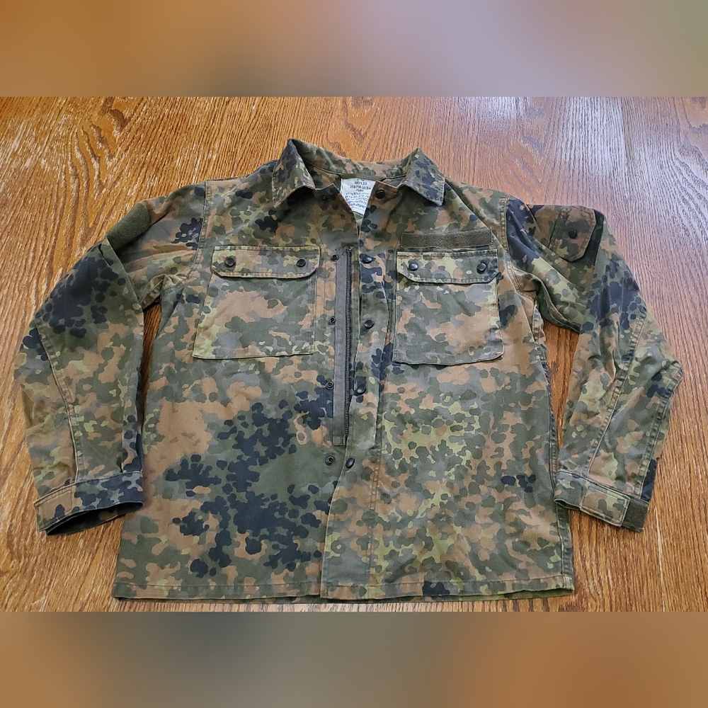 Camo Jacket "Deu" Wahler Imported German Jacket Mens S/M